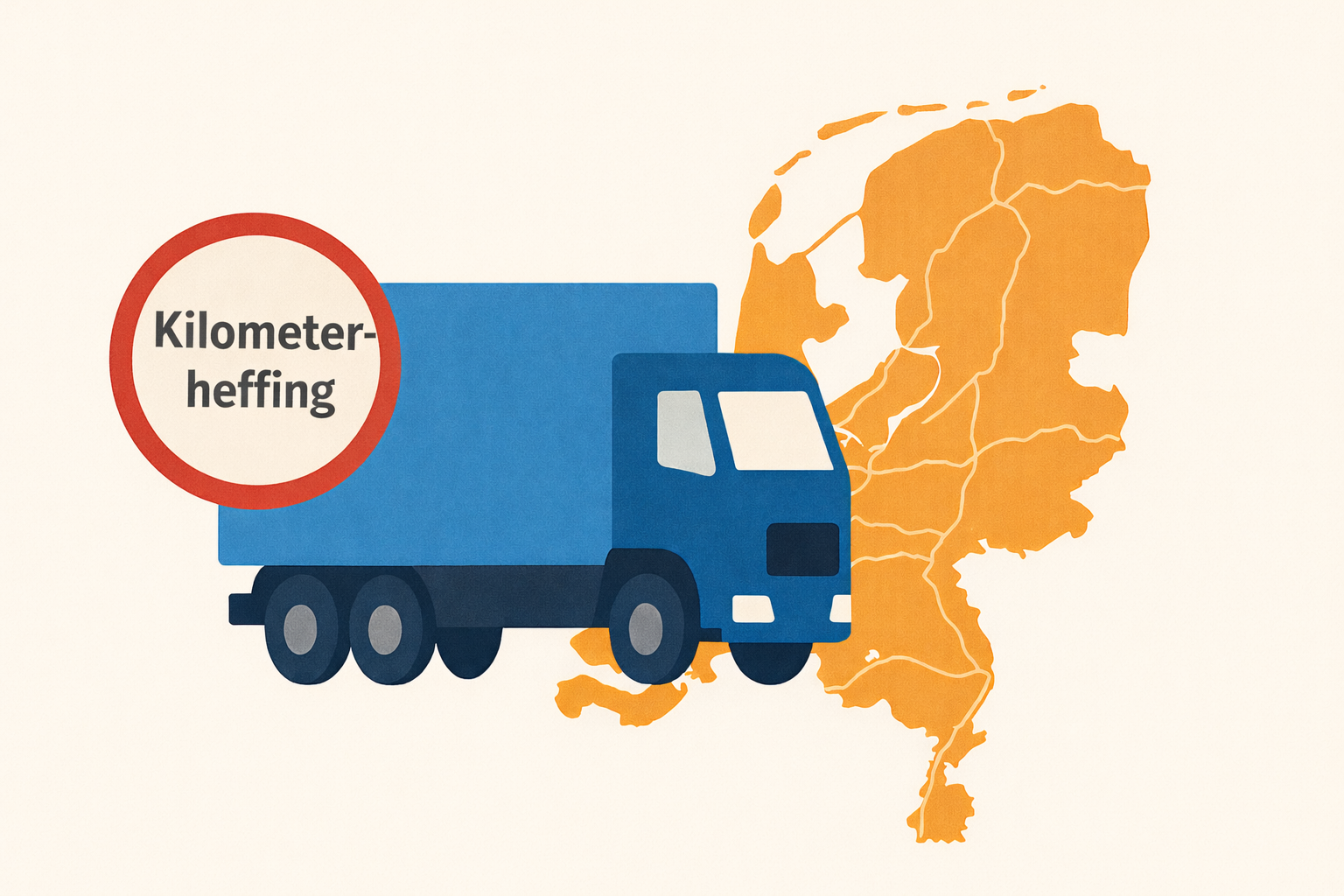 Kilometerheffing vrachtwagens